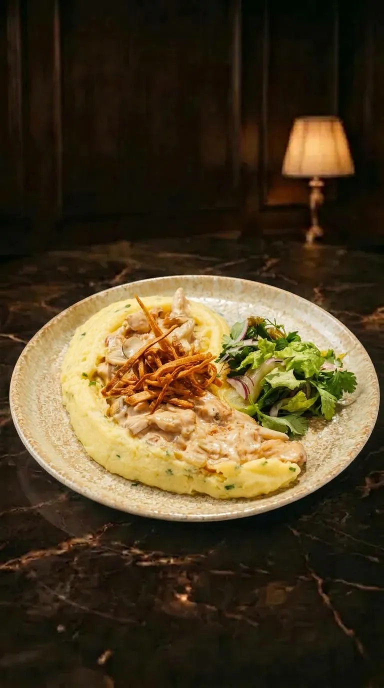 Toyuqlu Stroganoff
