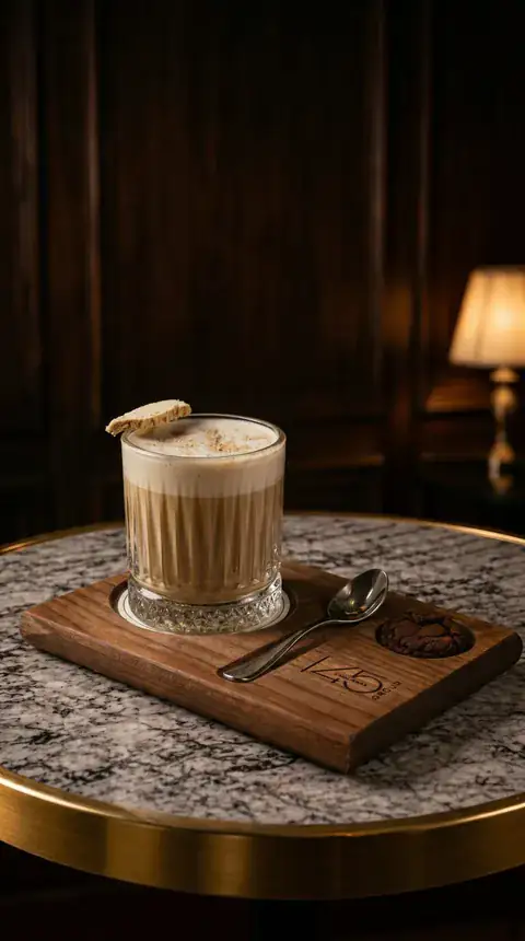 Peanut & Halva Latte